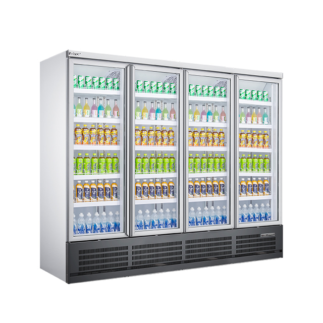 Four Door Supermarket Display Fridge(bottom Mount)