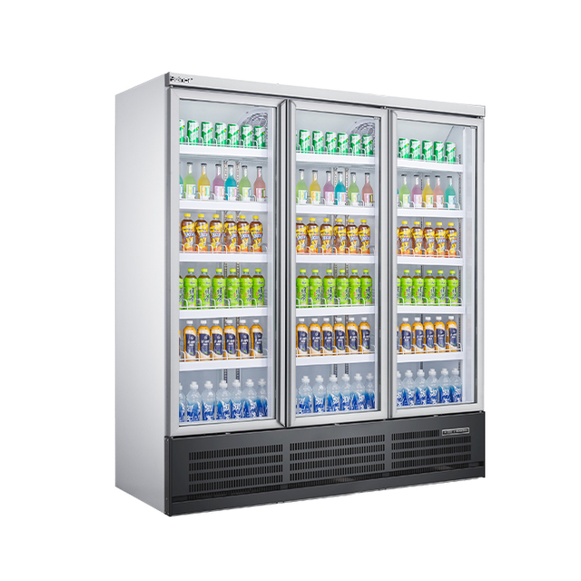 Three Door Supermarket Display Fridge(bottom Mount)