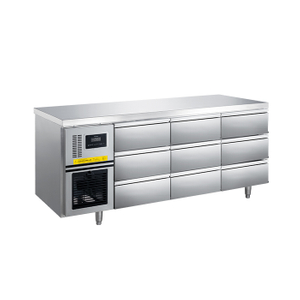 Nine-drawer Counter Chiller