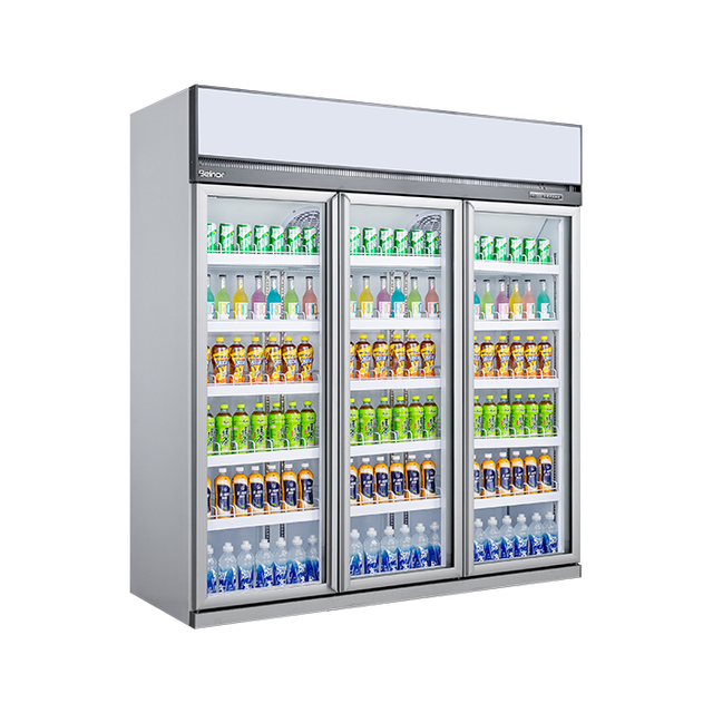 Three Door Supermarket Display Fridge(upper Mount)